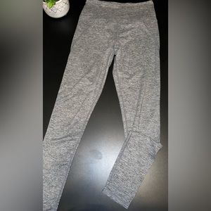 Pure Navy heather Gray Legging Size Small EUC